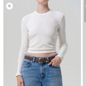 Pilar Waffle Crewneck